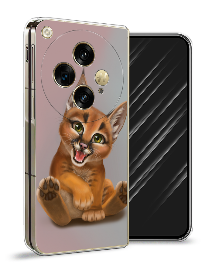 

Чехол Awog на Oppo Find N3 "Малыш рыси", Оранжевый;серый, 2515550-1