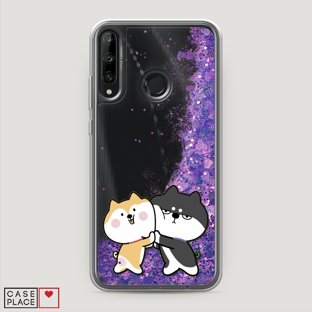 

Чехол Awog "Обнимашки акита" на Honor 9C, 612592-1