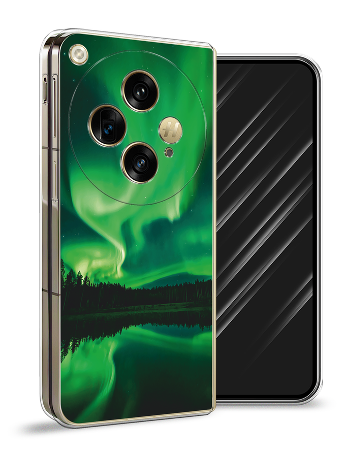 

Чехол Awog на Oppo Find N3 "Ночные пейзажи 7", Зеленый;черный, 2515550-1