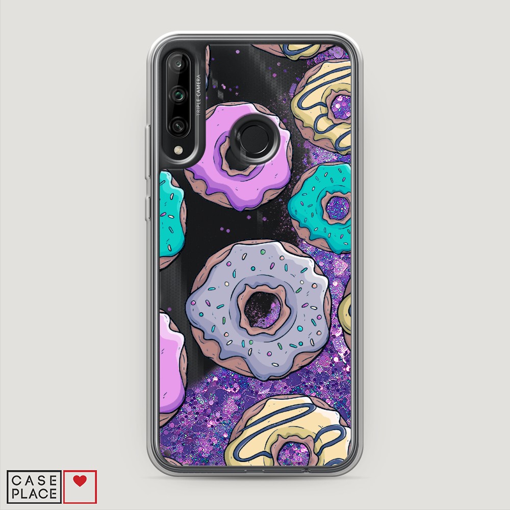 

Чехол Awog "Разноцветные пончики в глазури 2" на Honor 9C, 612592-1