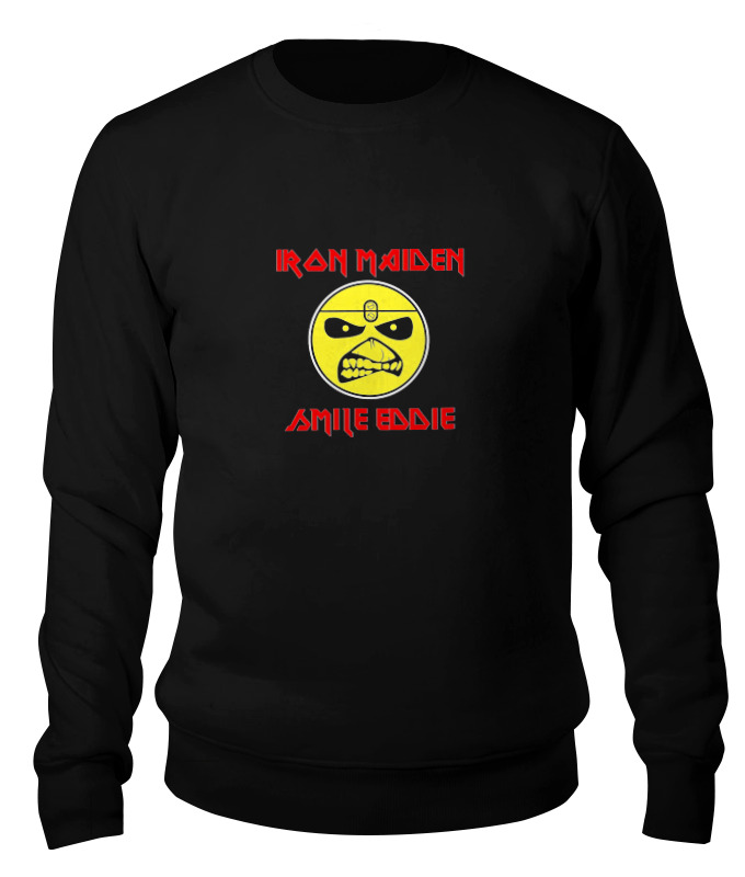 

Свитшот унисекс Printio Iron maiden band черный M, Iron maiden band