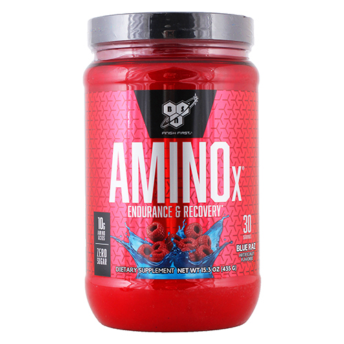 BSN Amino-X, 435 г, вкус: ежевика