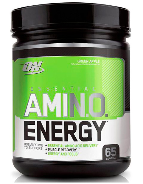 Optimum Nutrition Amino Energy, 585 г, вкус: зеленое яблоко