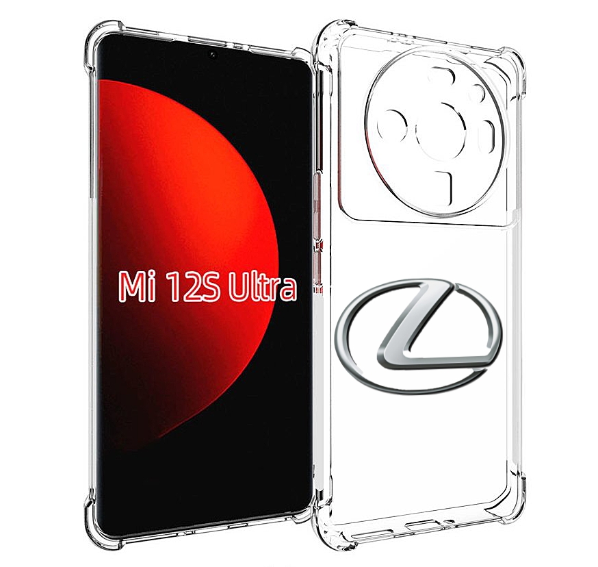 

Чехол MyPads lexus-лексус-5 мужской для Xiaomi 12S Ultra, Прозрачный, Tocco