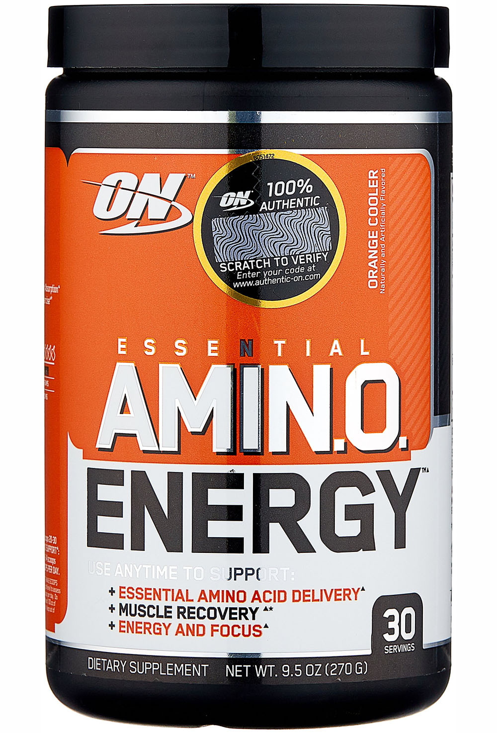 Optimum Nutrition Amino Energy, 270 г, вкус: апельсин