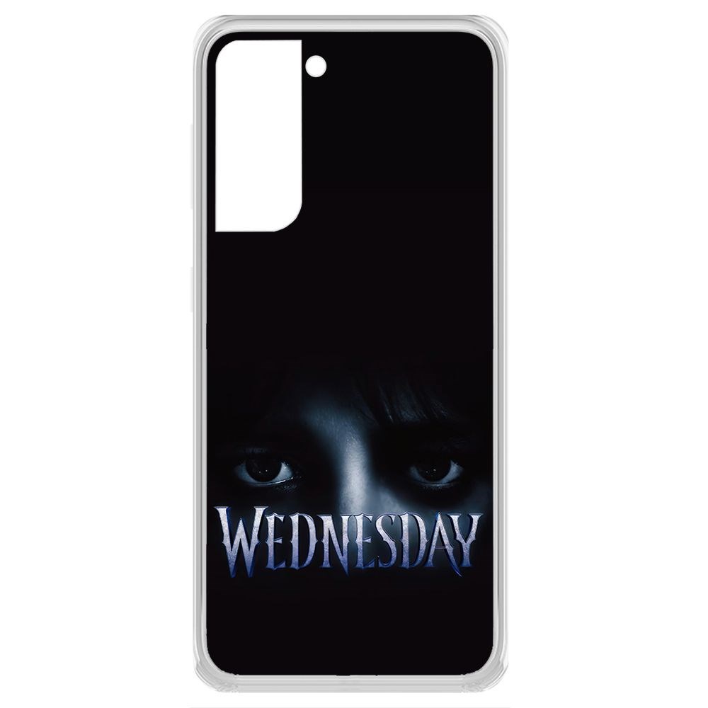 

Чехол-накладка Krutoff Clear Case Уэнсдей Аддамс - Логотип для Samsung Galaxy S21 (G991), Прозрачный