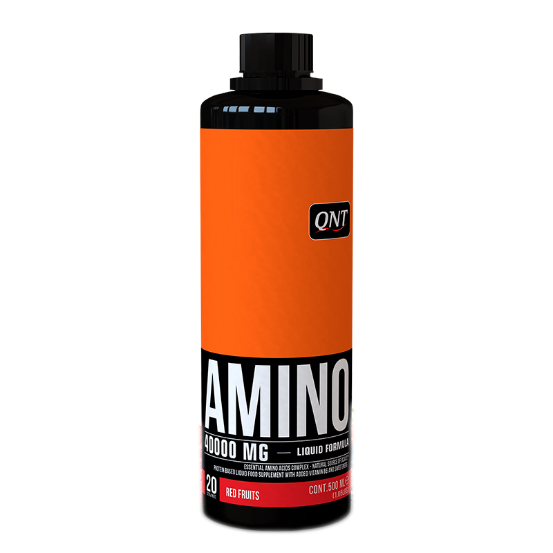 QNT Amino Liquid Formula 40000 мг, 500 мл, вкус: красные фрукты