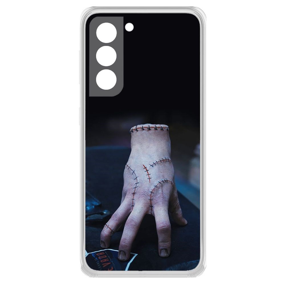 

Чехол-накладка Krutoff Clear Case Уэнсдей Аддамс - Вещь для Samsung Galaxy S21+ (G996)