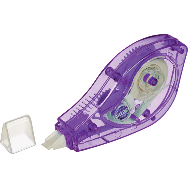 

Корректирующая лента Attache 5ммх6м, цвет корпуса прозрачный, (3шт.)