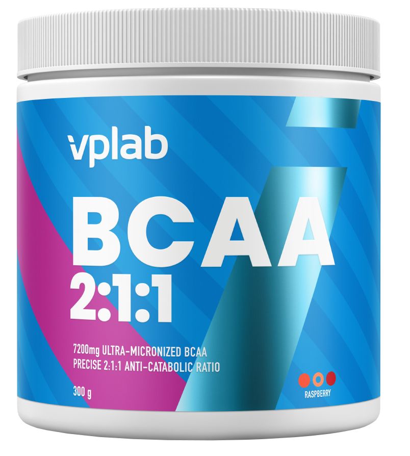 VPLab BCAA 300 г, raspberry