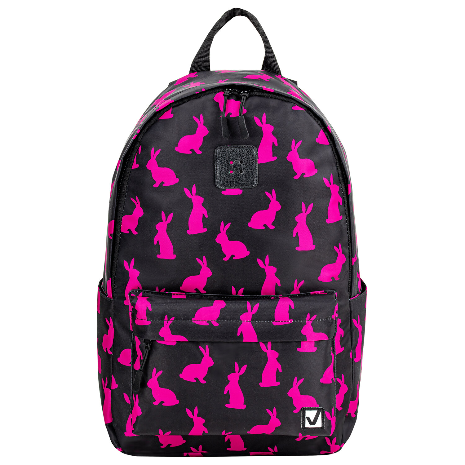 фото Рюкзак женский brauberg positive pink rabbits, 42х28х14 см