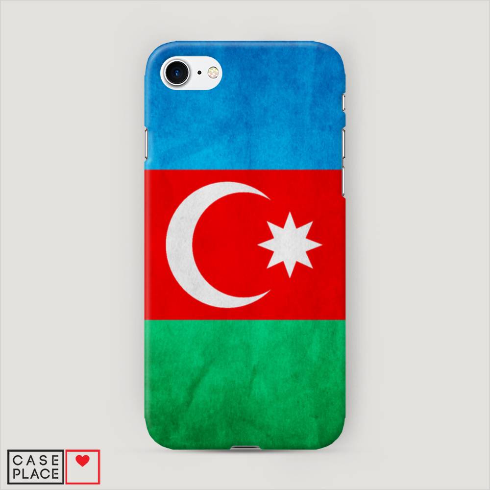 

Пластиковый чехол "Флаг Азербайджана" на Apple iPhone SE 2020, 12420-4