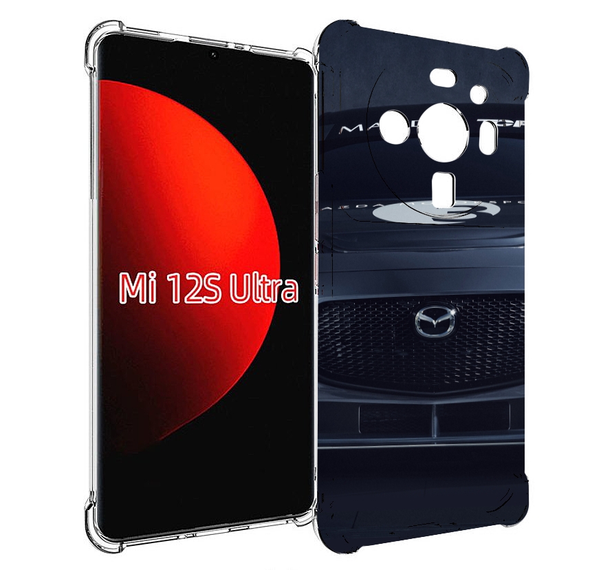 

Чехол MyPads mazda мазда 3 для Xiaomi 12S Ultra, Прозрачный, Tocco