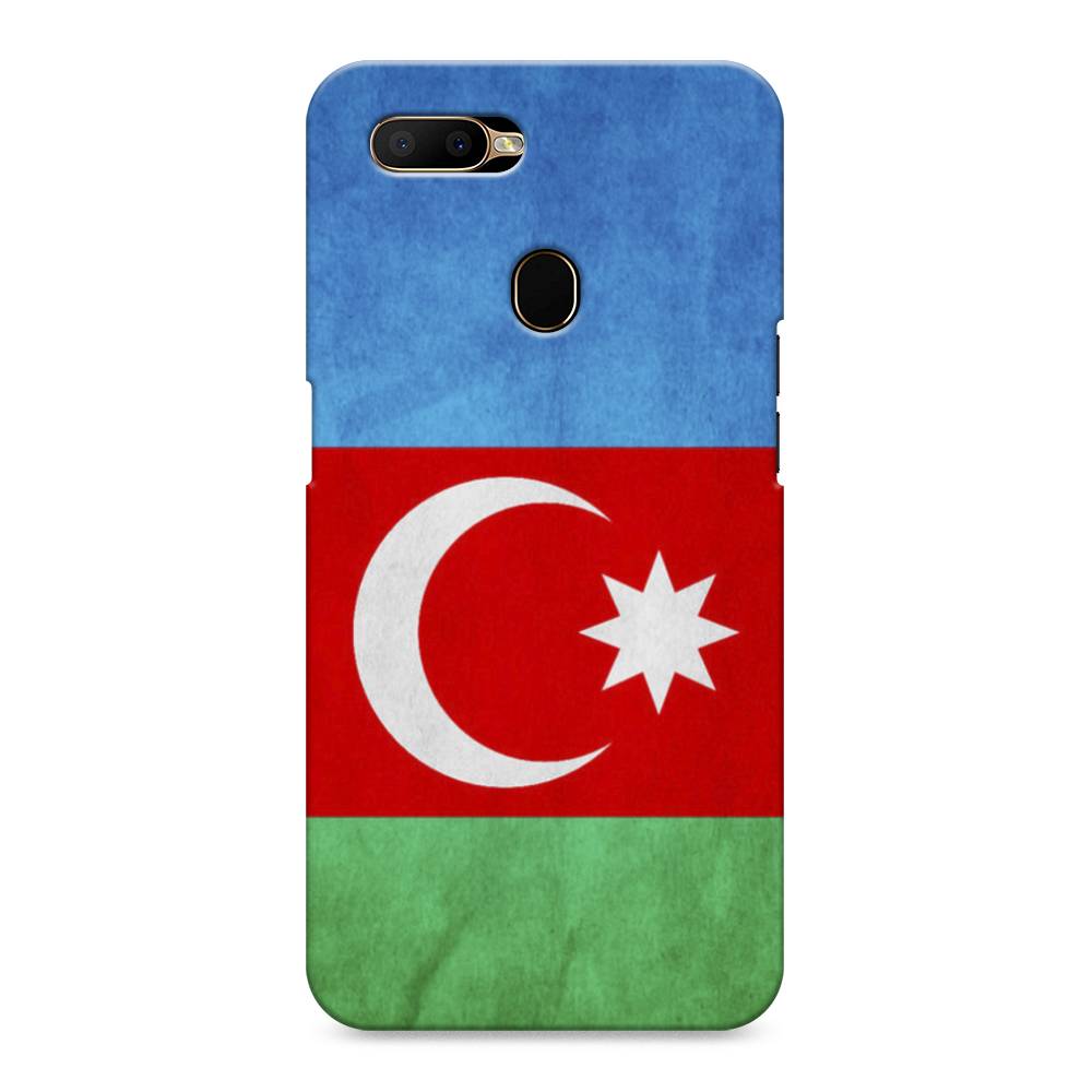 

Пластиковый чехол "Флаг Азербайджана" на Oppo A5s, 252320-4