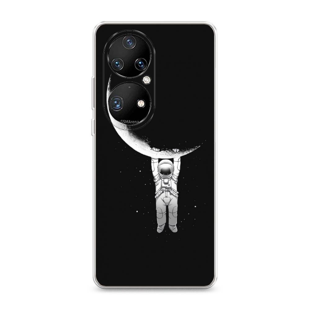 

Чехол Awog на Huawei P50 Pro "Космонавт", Разноцветный, 6105050-4