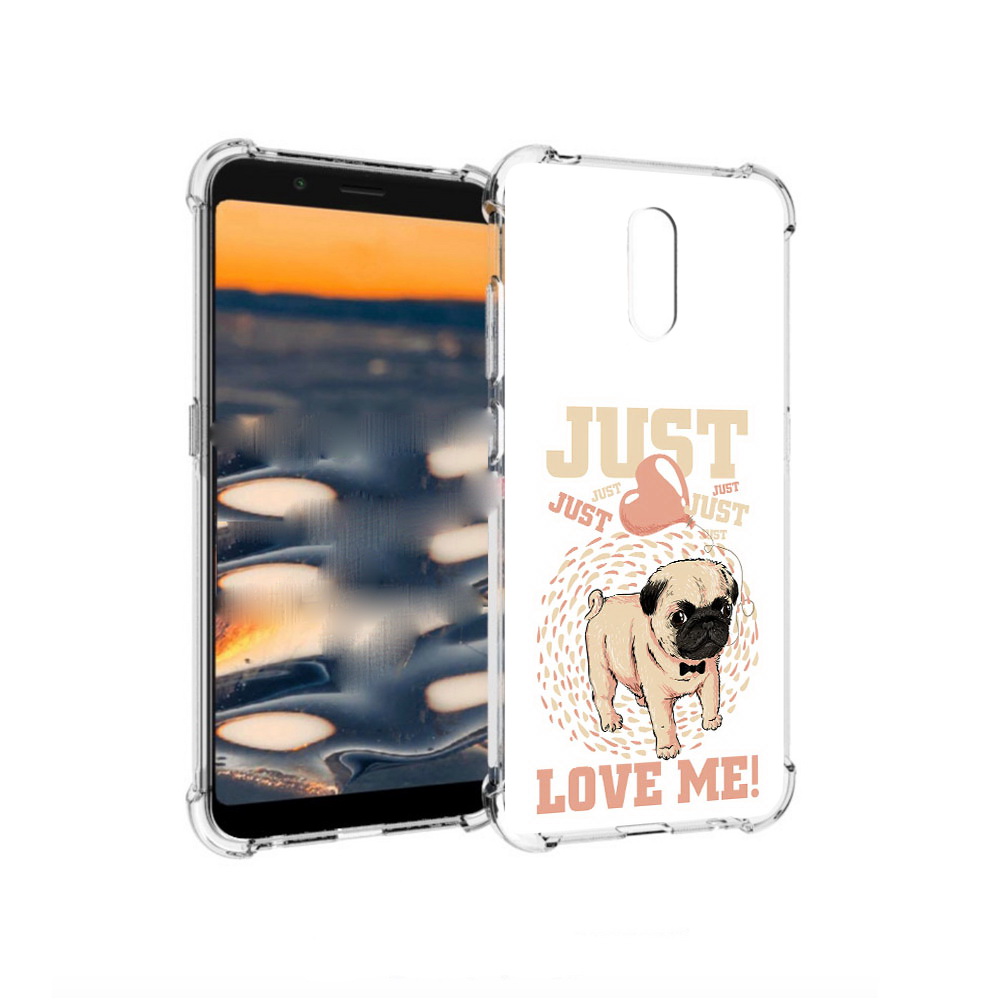 

Чехол MyPads Tocco для Nokia C2 Люби меня (PT227055.113.109), Прозрачный, Tocco