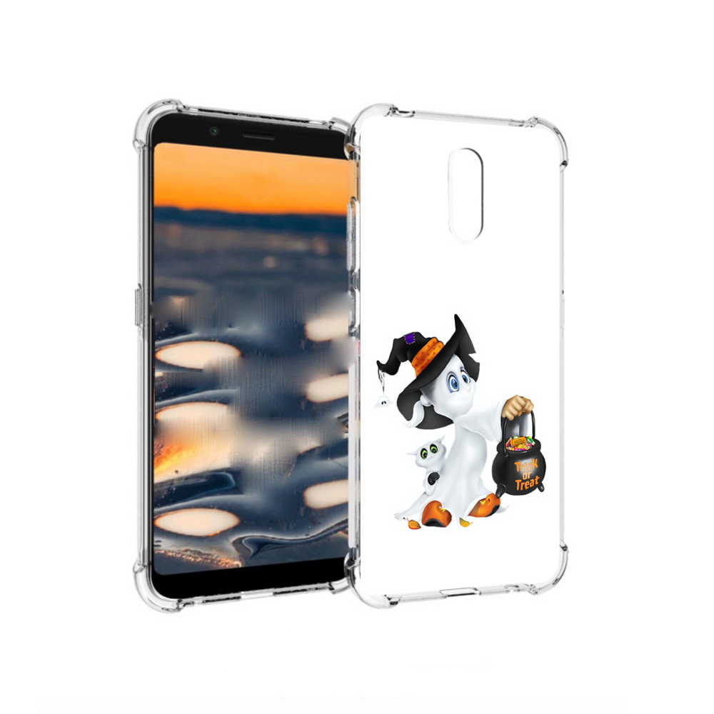 

Чехол MyPads Tocco для Nokia C2 Маленький призрак (PT227055.113.113), Прозрачный, Tocco