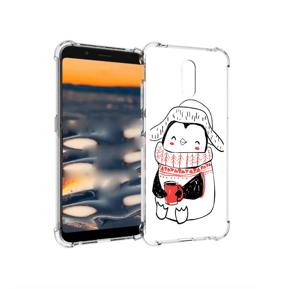

Чехол MyPads Tocco для Nokia C2 Милый пингвин (PT227055.113.115), Прозрачный, Tocco