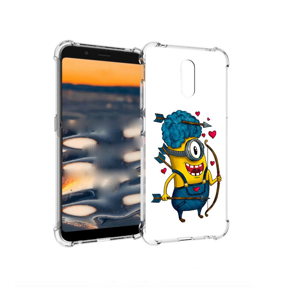 

Чехол MyPads Tocco для Nokia C2 Миньон купидон (PT227055.113.117), Прозрачный, Tocco