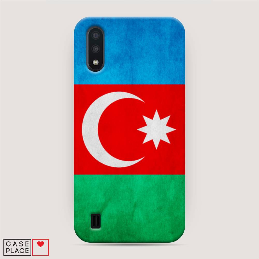 

Пластиковый чехол "Флаг Азербайджана" на Samsung Galaxy A01