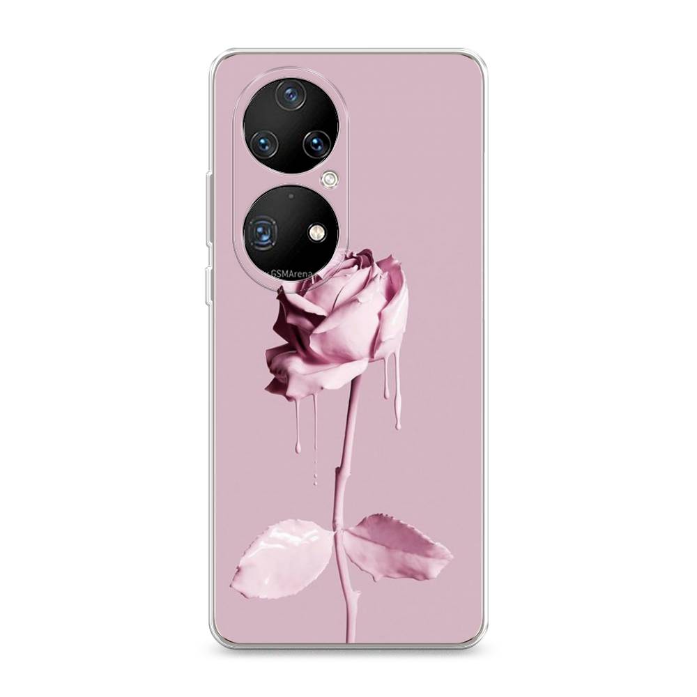 

Чехол Awog на Huawei P50 Pro "Роза в краске", Разноцветный, 6105050-8