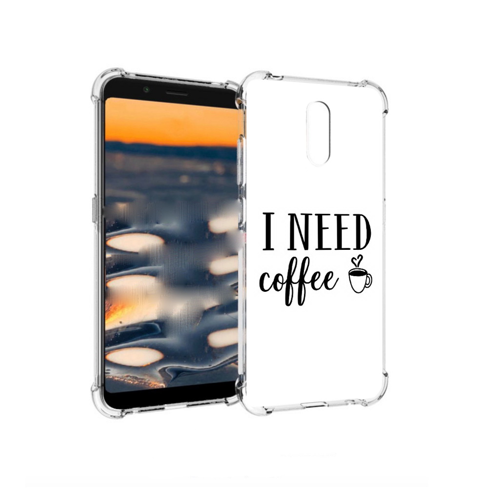 

Чехол MyPads Tocco для Nokia C2 Мне нужен кофе (PT227055.113.121), Прозрачный, Tocco