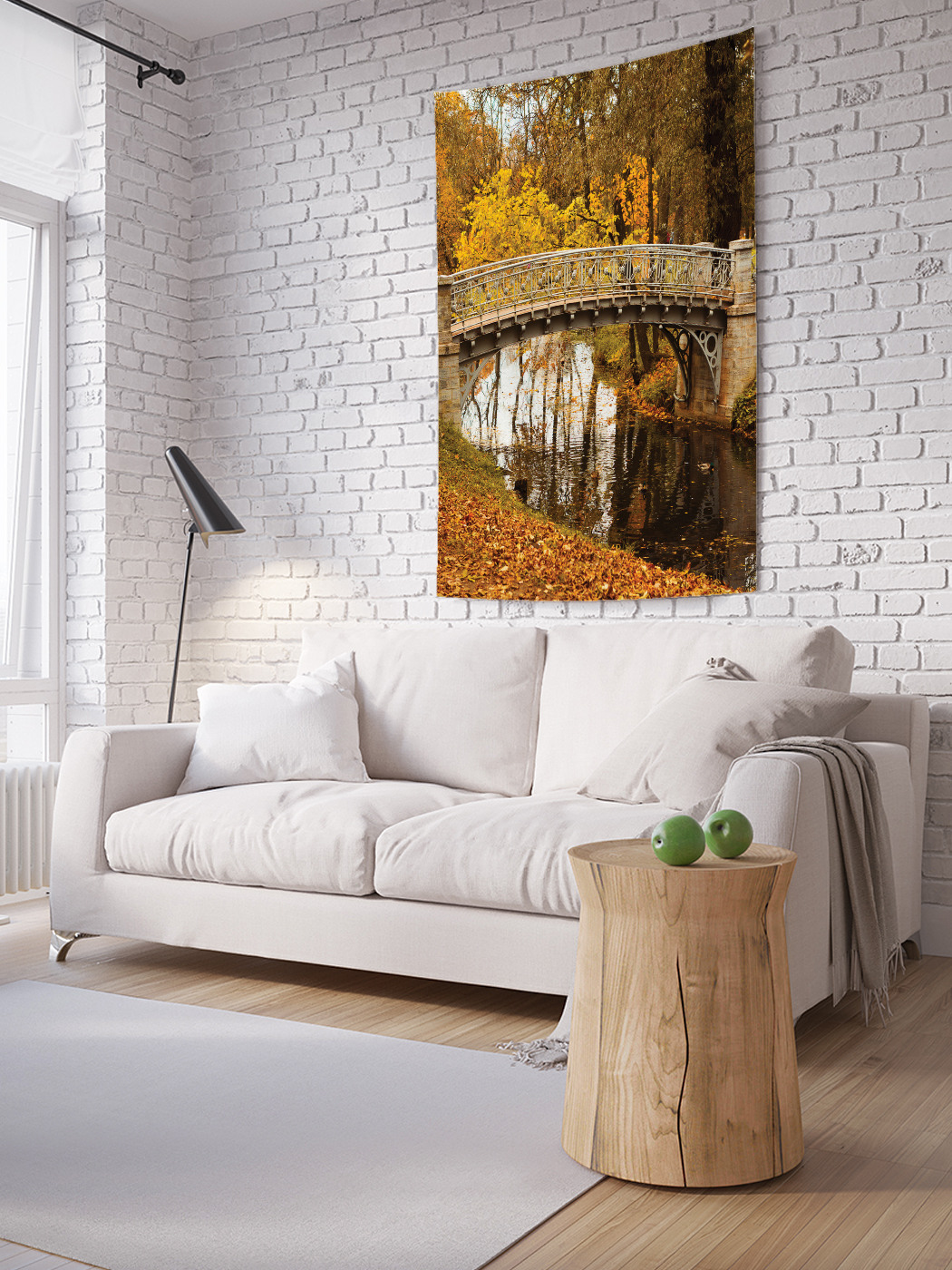 

Вертикальное фотопанно на стену JoyArty Парковый мост 100x150 см, Парковый мост
