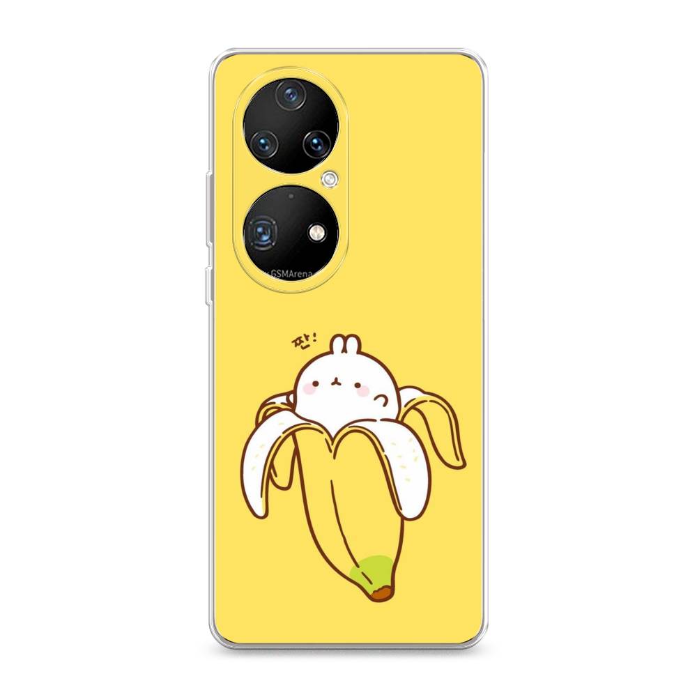 

Чехол Awog на Huawei P50 Pro "Зайчик-бананчик", Разноцветный, 6105050-2