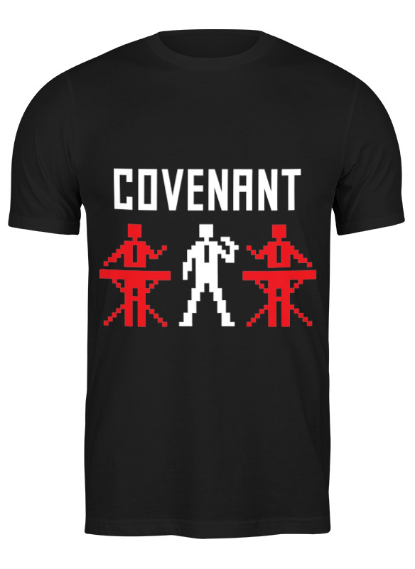 

Футболка мужская Printio Covenant черная 3XL, Черный, Covenant