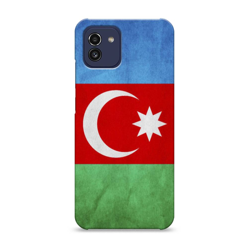 

Пластиковый чехол "Флаг Азербайджана" на Samsung Galaxy A03, 2104920-4