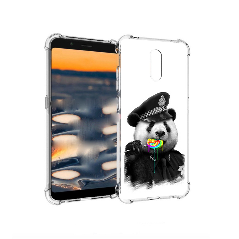 

Чехол MyPads Tocco для Nokia C2 Панда полиция (PT227055.113.130), Прозрачный, Tocco