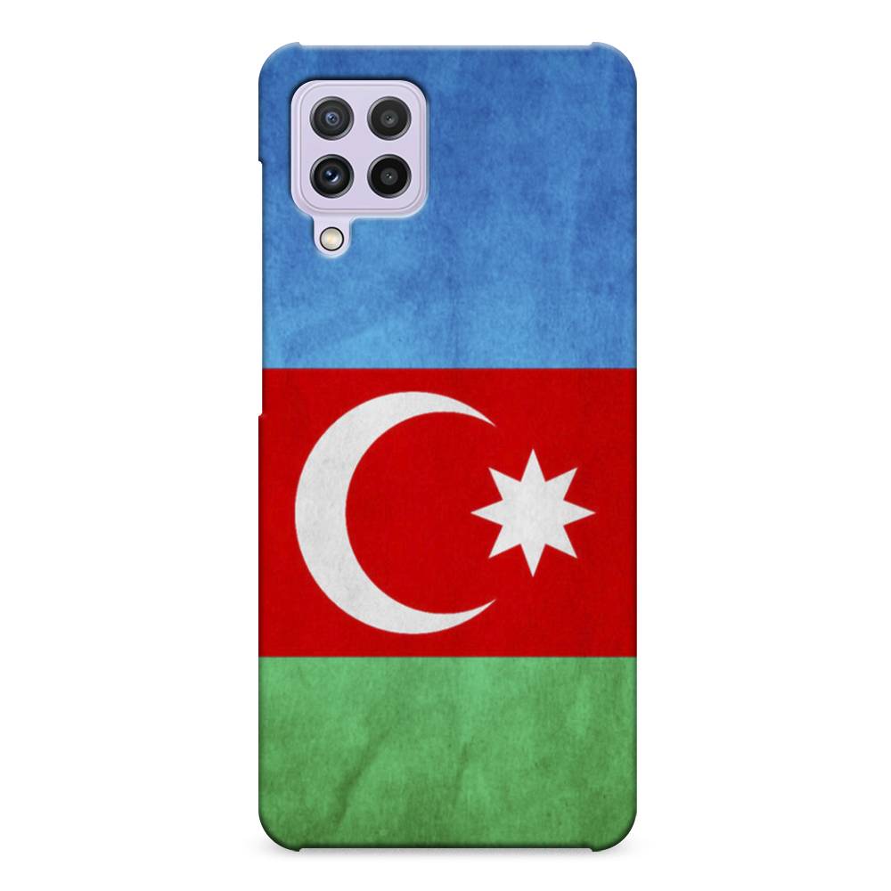 

Пластиковый чехол "Флаг Азербайджана" на Samsung Galaxy A22