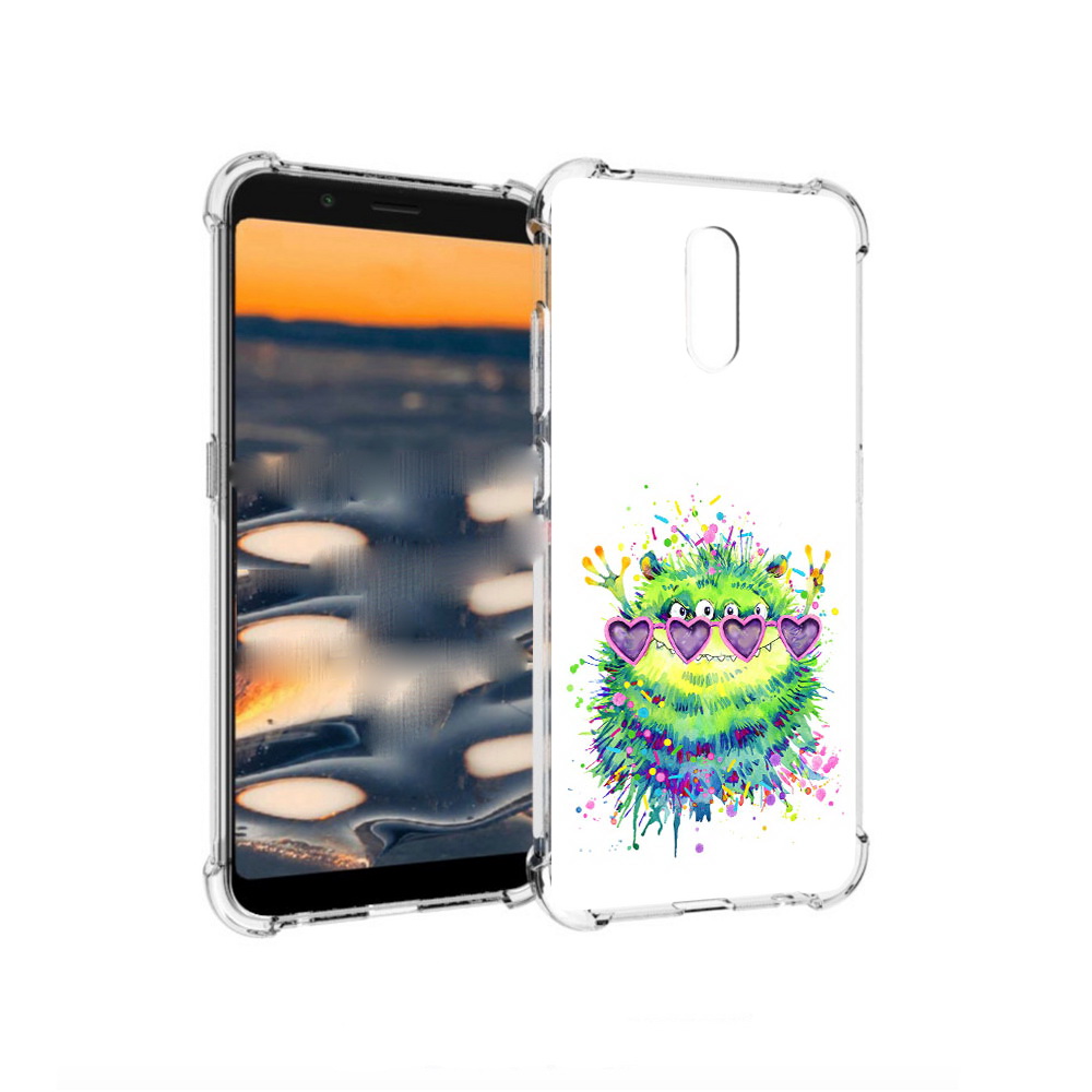

Чехол MyPads Tocco для Nokia C2 Пушистый персонаж (PT227055.113.142), Прозрачный, Tocco