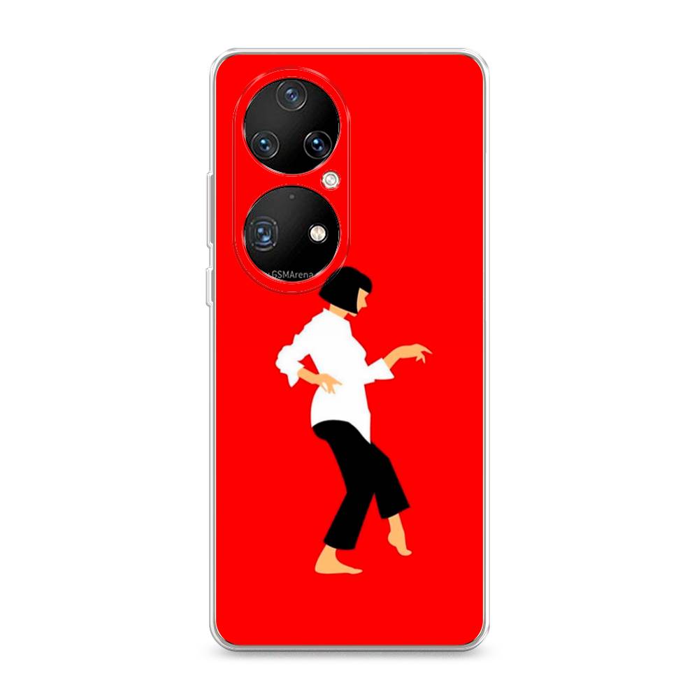 

Чехол Awog на Huawei P50 Pro "Криминальное чтиво 1", Разноцветный, 6105050-7