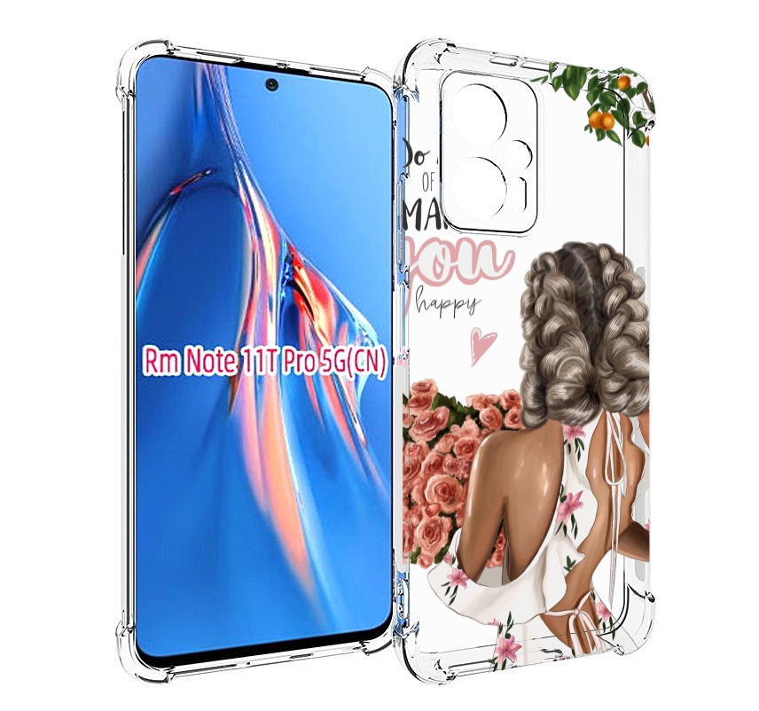 

Чехол MyPads Мелочи-делают-тебя-счастливой для Xiaomi Redmi Note 11T Pro / 11T Pro Plus..., Прозрачный, Tocco