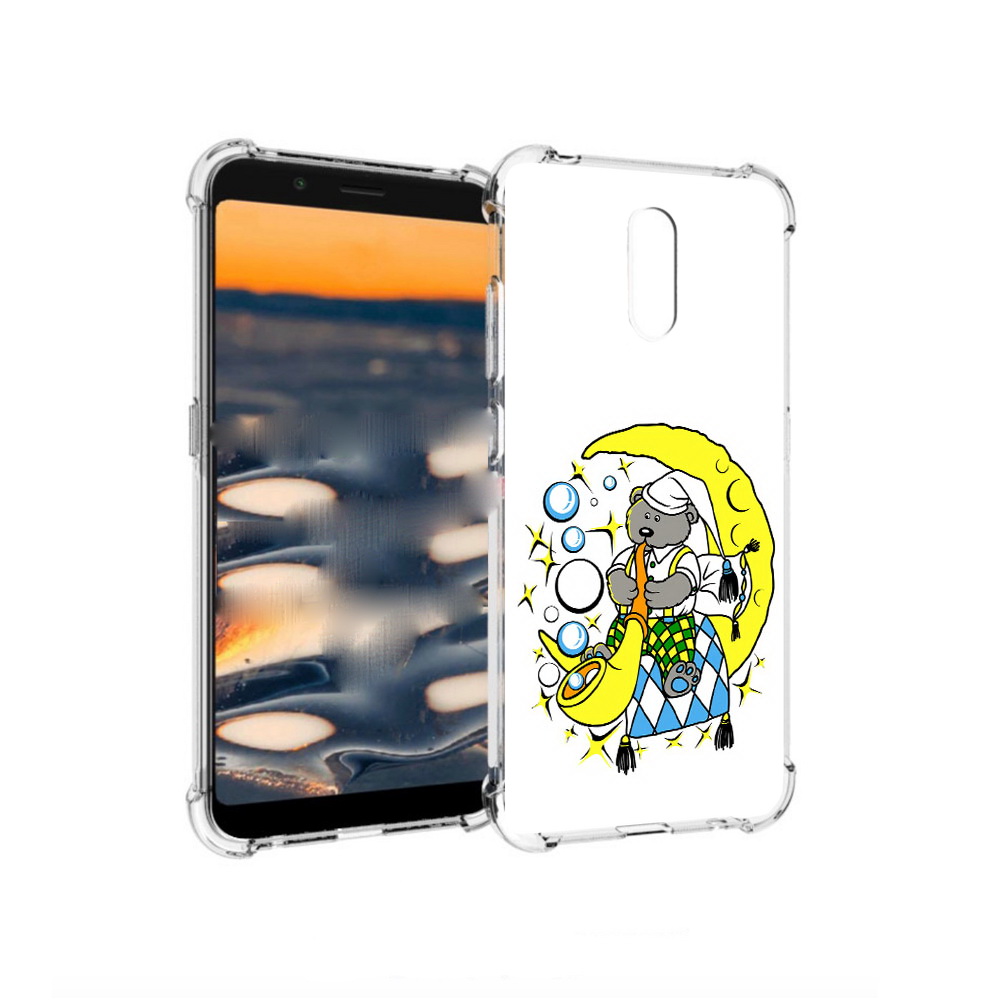 

Чехол MyPads Tocco для Nokia C2 Сырная луна (PT227055.113.167), Прозрачный, Tocco