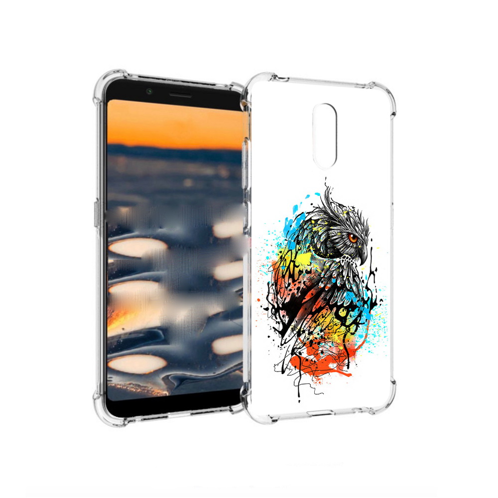 

Чехол MyPads Tocco для Nokia C2 Творческая сова (PT227055.113.170), Прозрачный, Tocco