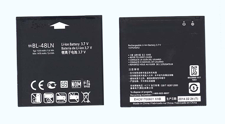 

Аккумулятор BL-48LN для LG P725 Optimus 3D Max