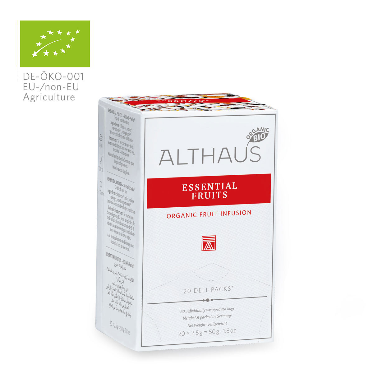 Чай Althaus Deli-Pack Фруктовое Искушение, 2,5 г х 20 шт