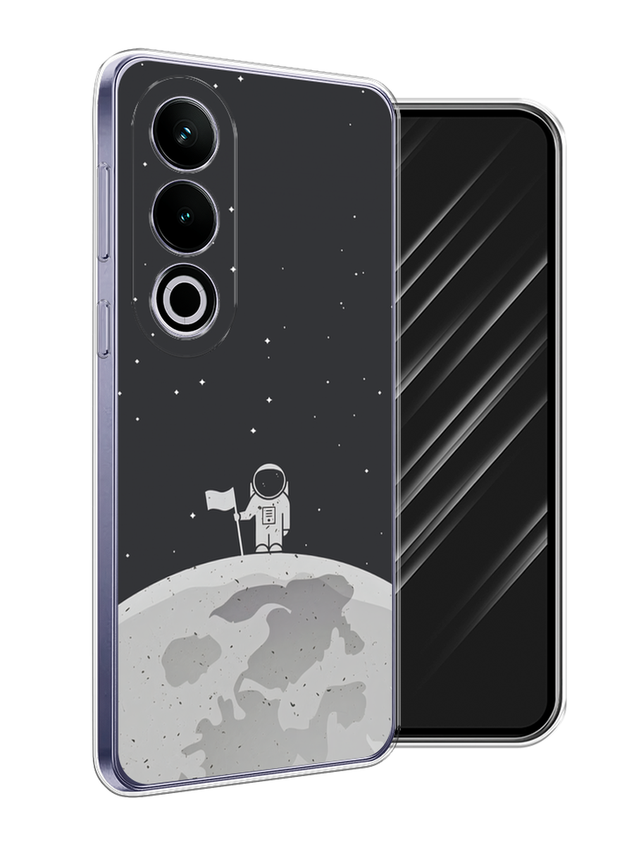 

Чехол Awog на OnePlus Ace 3V "Первый на Луне", Черный, 154850-1
