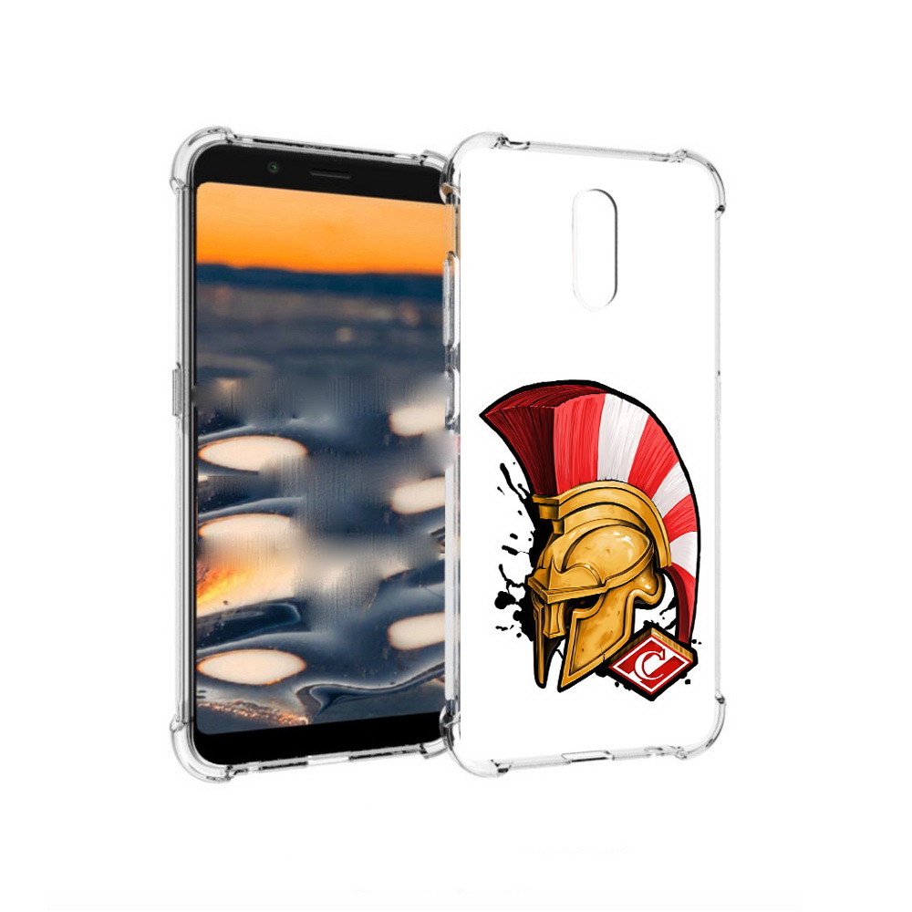 

Чехол MyPads Tocco для Nokia C2 ФК спартак шлем (PT227055.113.185), Прозрачный, Tocco