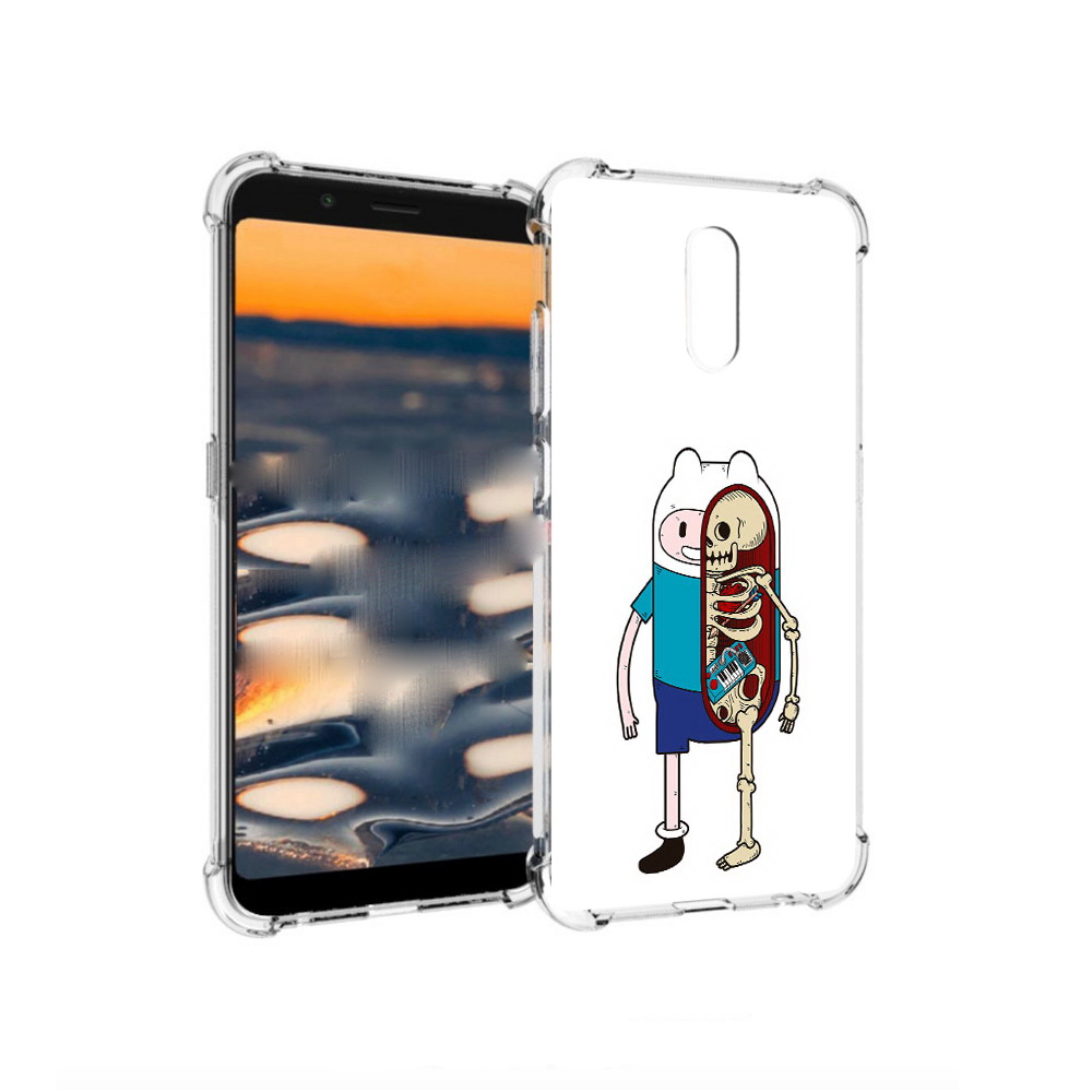 

Чехол MyPads Tocco для Nokia C2 Финн скелет (PT227055.113.187), Прозрачный, Tocco
