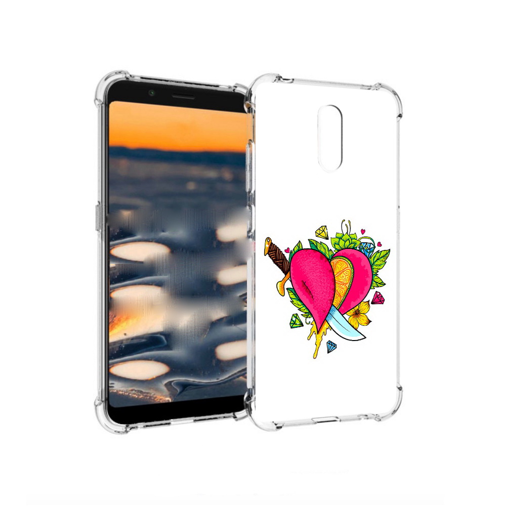 

Чехол MyPads Tocco для Nokia C2 Фруктовое сердце (PT227055.113.188), Прозрачный, Tocco
