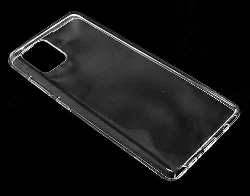 

Силиконовый чехол Jack Case для Samsung A81 прозрачный