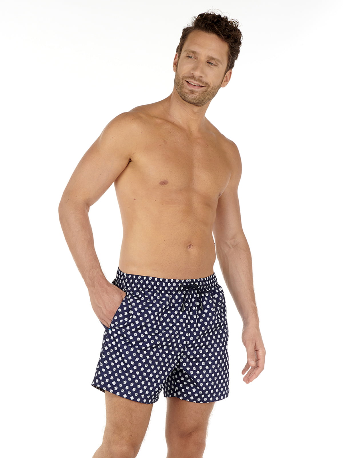

Бордшорты мужские Hom 40c2170cI0RA синие XL, Синий, 40c2170cI0RA