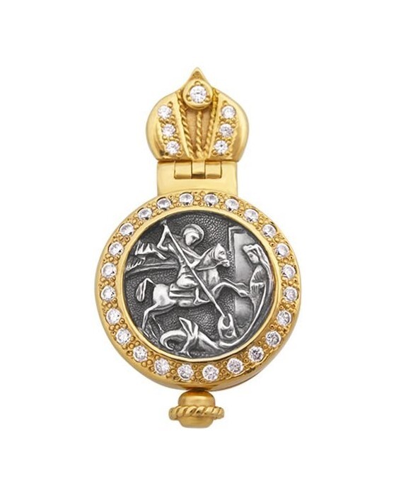 

Подвеска из серебра с фианитом София 526-1, 526-1