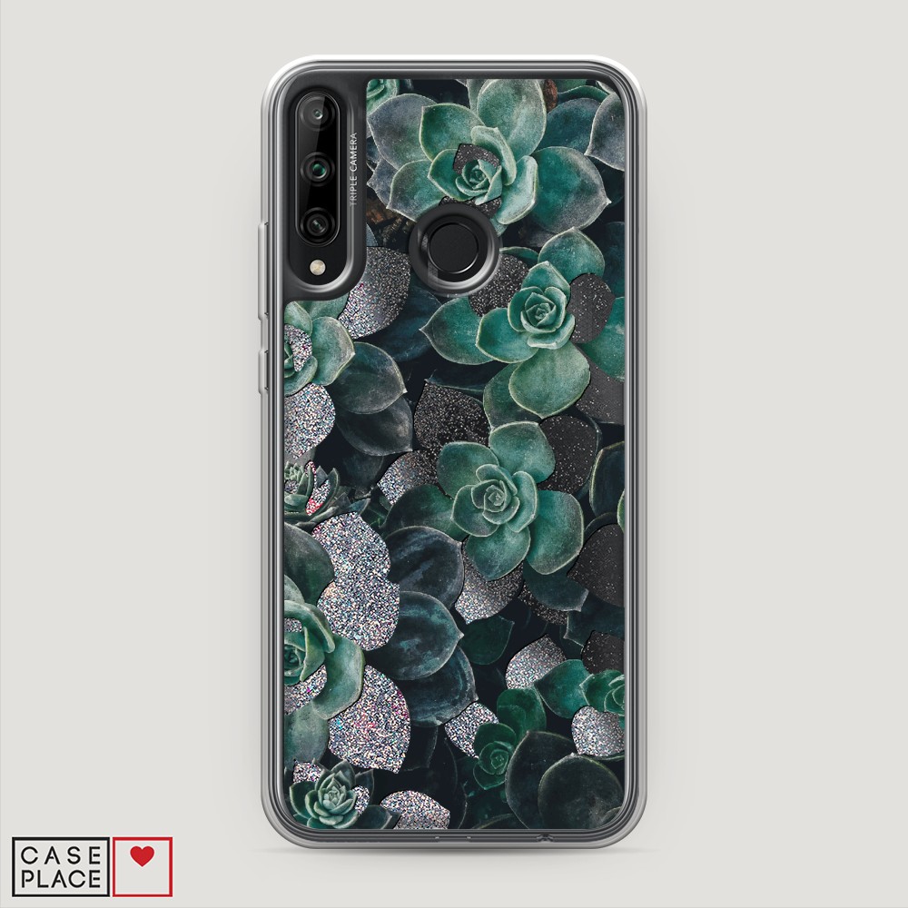 

Чехол Awog на Honor 9C "Сукуленты цветные", Разноцветный, 612591-1