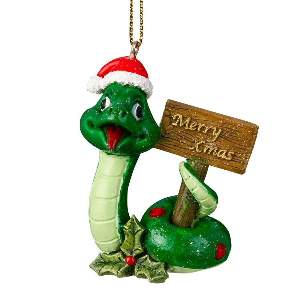 Елочная игрушка ErichKrause Decor Змея Merry Christmas 65 см 899₽