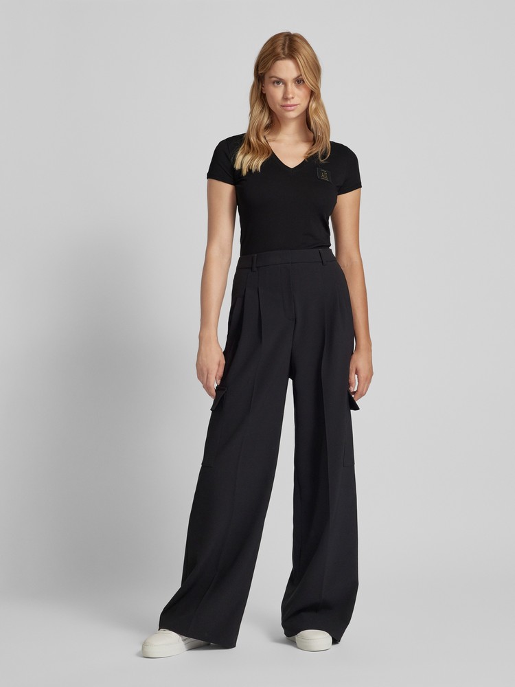 

Футболка женская Armani Exchange 8NYTNX.YJG3Z черная S, Черный, 8NYTNX.YJG3Z