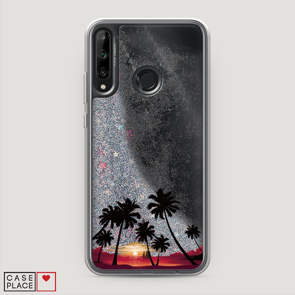 

Чехол Awog на Honor 9C "Закат и пальмы", Разноцветный, 612591-1